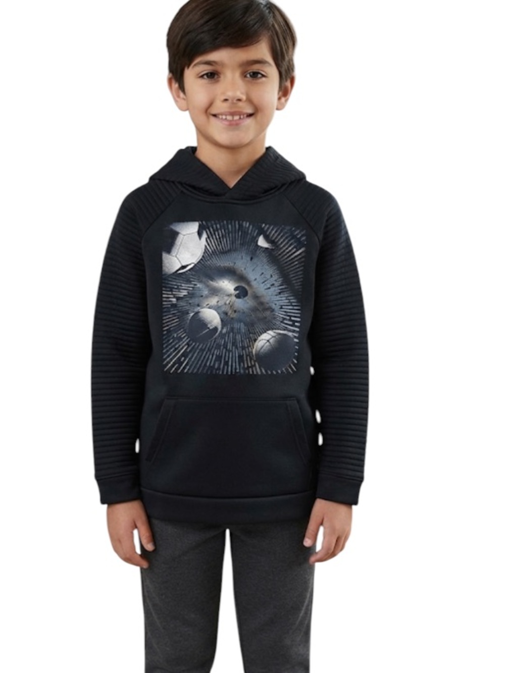 Old navy active  boys hoodie size M (8)